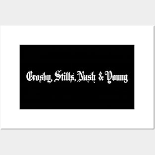 Crosby Stills Nash Young Posters and Art